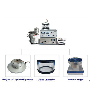 Mudah dioperasikan BOYN SD-900C Magnetron Ion percikan/penguapan termal Coater karbon-SD900C Model lapisan percikan - Product Image 3