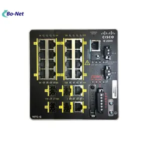IE-2000-16TC-B manages L2 Fast Ethernet (10/100) with 16 ports + optical ports - full-duplex Switch