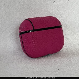 Funda de cuero auténtico para airpod pro, funda de moda de alta calidad para apple - Product Image 2