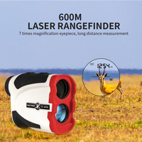 Télémètre laser de chasse extérieur haute précision 7X pour la série GL, portée 1200M, écran LCD, batterie rechargeable, idéal pour le golf