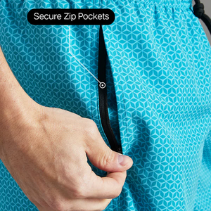 Maillot de bain imprimé pour hommes avec tissu léger, options de marque et conception de couche intérieure anti-frottement - Product Image 3