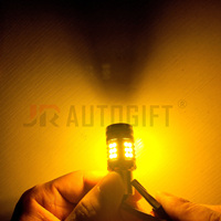 Ampoules LED 30W 3030 30SMD Canbus S25 1156 P21W BA15S BAU15S T20 LED 7440 T25 3156 pour clignotants, feux stop et feux de jour (DRL)