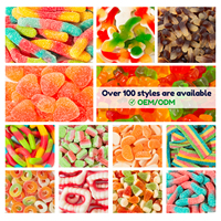 Fèves de Chocolat Composé de Haute Qualité OEM/ODM, Bonbons Classiques Sucrés Multicolores, Emballage Personnalisé Acceptable