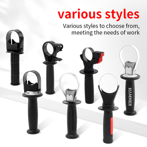 Elektrikli Çekiç Sapı Kazma Delici Darbeli Matkap Tabanca Matkap Yardımcısı Açılı Taşlama Yardımcı Sap-Elektrikli Alet Aksesuarları - Product Image 2