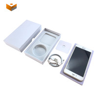 Boîte d'emballage personnalisée vide pour téléphone portable OEM, boîte en carton pour smartphone avec compartiment pour accessoires