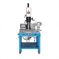 Nouvelle machine de soudage à ultrasons rotative AoChuang, soudeuse industrielle de plastique haute efficacité 2KW, 4-8 postes de travail