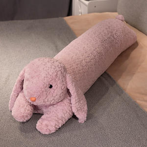 CHIQUE Coussin <span class=keywords><strong>de</strong></span> <span class=keywords><strong>lit</strong></span> long pour filles, motif lapin <span class=keywords><strong>de</strong></span> dessin animé, coussin latéral, coussin <span class=keywords><strong>de</strong></span> chambre, grand dossier pour tête <span class=keywords><strong>de</strong></span> <span class=keywords><strong>lit</strong></span> - Product Image 1