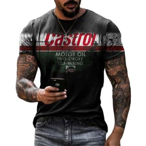 Fitspi 2023 hommes <span class=keywords><strong>T</strong></span>-shirts 3d Castrol imprimé hauts <span class=keywords><strong>Vintage</strong></span> <span class=keywords><strong>t</strong></span>-<span class=keywords><strong>shirt</strong></span> pour hommes <span class=keywords><strong>moto</strong></span> <span class=keywords><strong>T</strong></span>-shirts décontracté surdimensionné <span class=keywords><strong>t</strong></span>-shirts - Product Image 2
