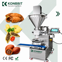Máquina Comercial para Hacer Falafel, Kubba y Kibbeh, Formadora Automática de Empanadas para Fábricas de Snacks y Producción de Alimentos Congelados