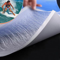Kain Drop Stitch Tahan Tekanan Tinggi DWF Bahan Kain Dinding Ganda untuk Papan SUP Tiup, Matras Gym, dan Air Track