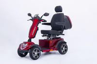 Scooter Eléctrico Ligero y Elegante R4SE en Oferta, Scooter de Movilidad de 4 Ruedas para Personas Mayores con Discapacidad, para Viajes Diarios