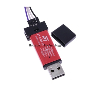 Module émulateur de prise USB ST-Link V2 stlink mini STM8 STM32 ST LINK avec couvercle pour téléchargement et programmation - Product Image 4