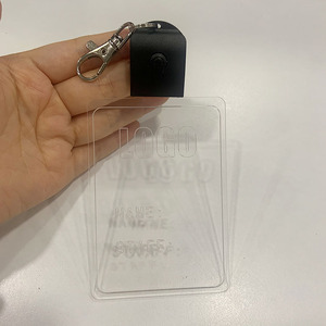 Insignia de evento intermitente de identificación acrílica <span class=keywords><strong>con</strong></span> nombre de pase Vip luminoso LED de plástico transparente de diseño personalizado gratuito <span class=keywords><strong>con</strong></span> impresión personalizada - Product Image 5