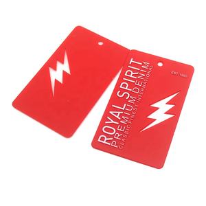 <span class=keywords><strong>2022</strong></span> Offre Spéciale étiquettes nominatives Thunder personnalisées, Logo imprimé en feuille solide, étiquettes volantes en plastique de luxe pour chaussures - Product Image 6