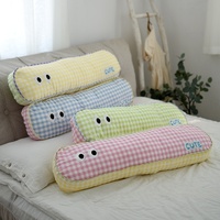 Services de personnalisation OEM pour jouets en peluche et housses de coussin personnalisées, y compris des oreillers de poupée longs avec rembourrage en coton PP doux.