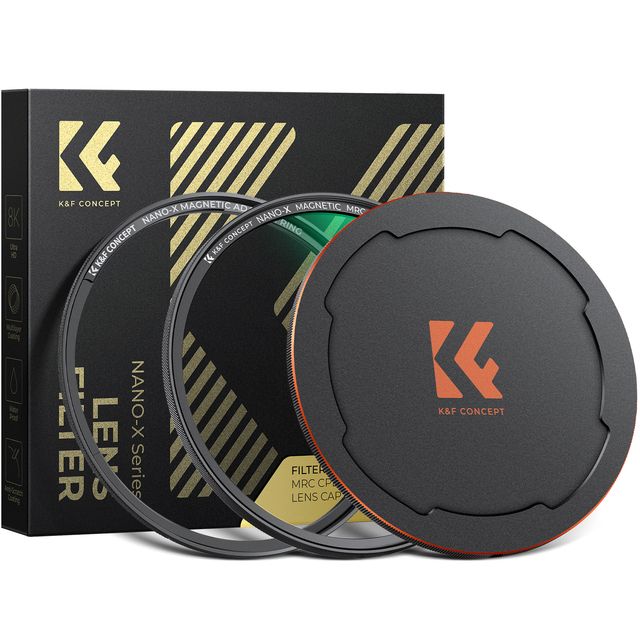 K&F Concept 67-82mm CPL Circular Polarizer Magnetic Lens Filter HD Waterproof Scratch-Resistant Anti-Reflection