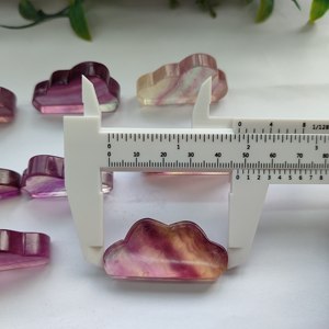 Venta al por mayor natural colorido cristal ornamento energía curación piedra caramelo fluorita nube para regalos Decoración - Product Image 4