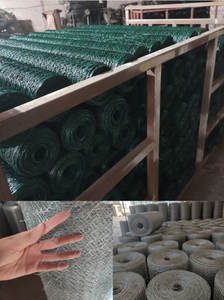 Dây Sắt Gia Cầm Lồng Cá Trang Trại Gà Dậu Xe Tăng Dệt Cắt Xây Dựng PVC Tráng Gà Lưới Hàng Rào - Product Image 6