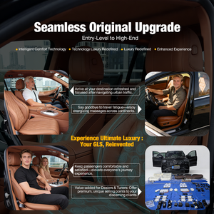 Amélioration des sièges confortables Maybach Premium pour GLS450 580 |   Siège exécutif X167 à réaménager |   Kit <span class=keywords><strong>de</strong></span> massage dynamique multi-contours - Product Image 2