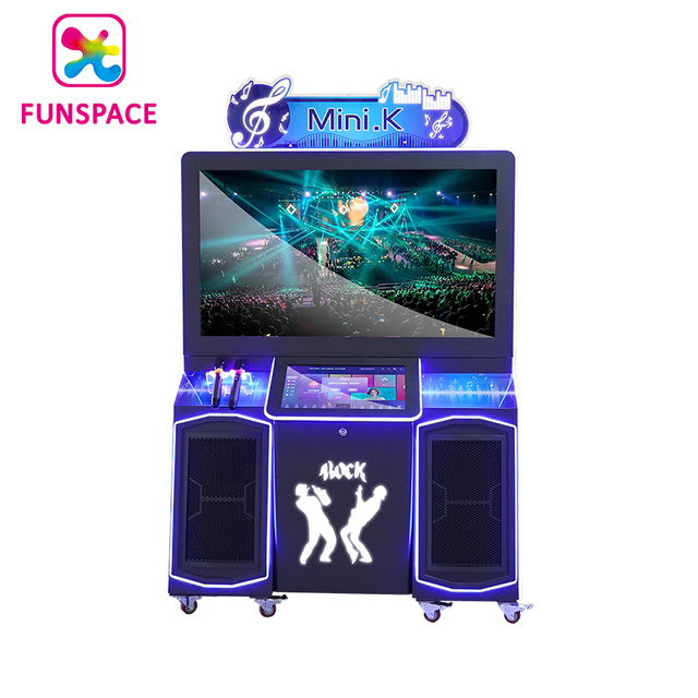 Hot Sale 2 Player Mini KTV Room Sing Kalaoke Singing Machine Arcade Game Coin Operated Machine in Side