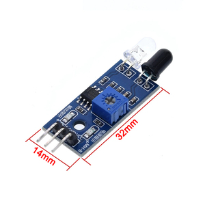 <span class=keywords><strong>Arduino</strong></span> DIY智能汽车机器人红外<span class=keywords><strong>3</strong></span>线反射式光电避障传感器模块新设计 - Product Image 3
