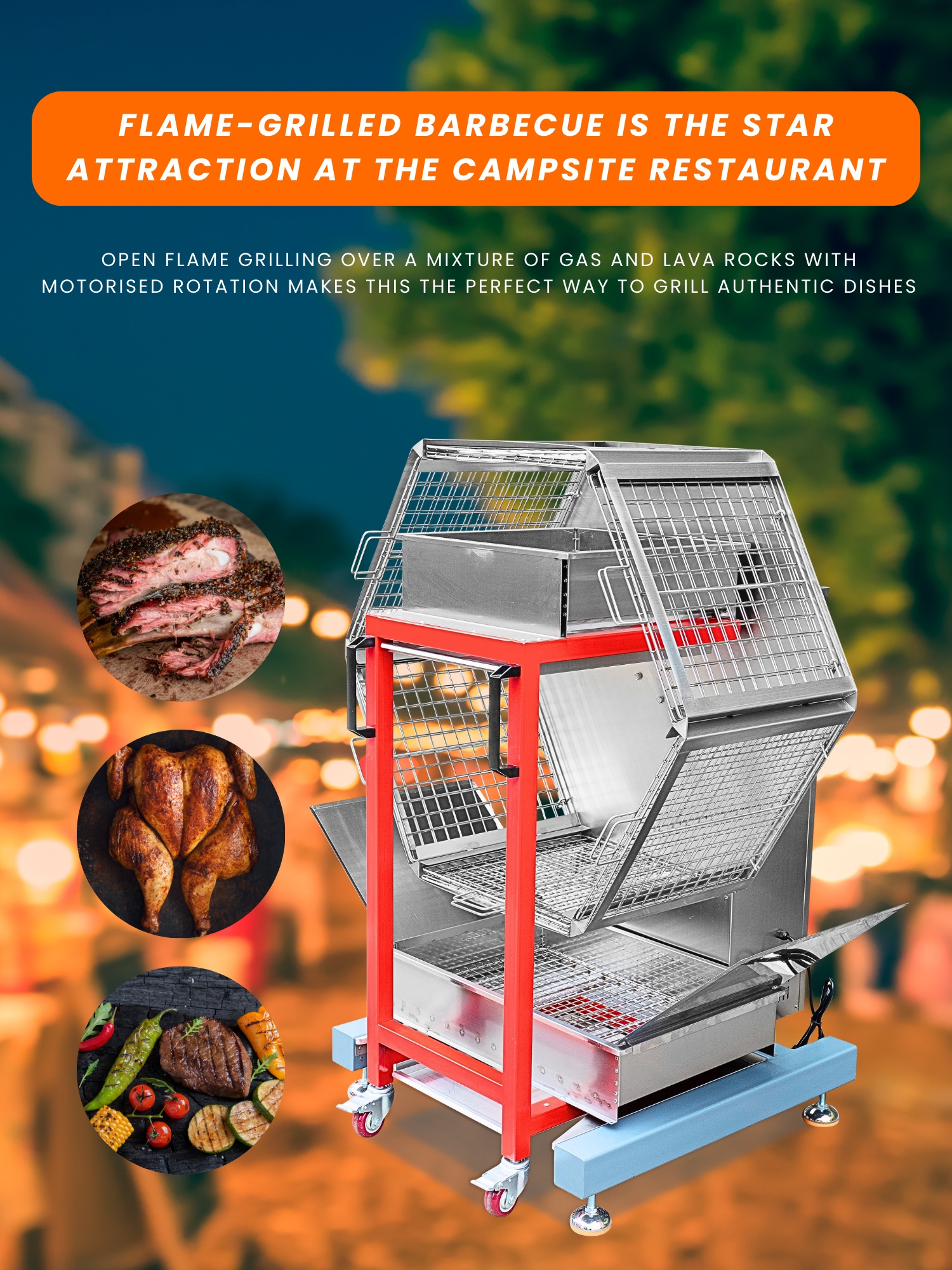 Restaurant Flame Char Grilled Chicken CHAR GRILL BBQ GRILL GRIDDLE