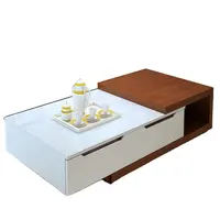 Alta qualidade mobiliário de escritório Moderno mesas de café de madeira (HX-CF017)