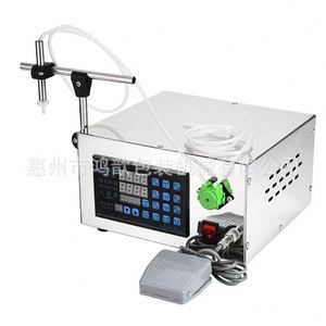 เครื่องบรรจุของเหลวขนาดเล็ก เช่น เครื่องดื่มแอลกอฮอล์ น้ำผลไม้ น้ำแร่ เบียร์ น้ำมัน นม ใช้งานง่าย แม่นยำสูง - Product Image 4