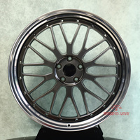 Rines de Aleación de Aluminio Forjado de 2 Piezas Personalizados de 18, 19, 20, 21, 22, 23 y 24 Pulgadas, 5x112, 5x114.3, 5x120, para Autos de Pasajeros M2, M3, M4