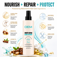 Spray Protector de Calor y Desenredante para el Cabello, Reparación Suave sin Enjuague, Suministro de Fábrica para Distribuidores de Marca Privada y Fabricantes OEM