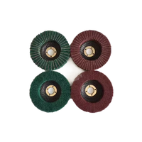 Disque de polissage à lamelles en fibre de nylon de 4 pouces Disque abrasif pour meuleuse d'angle