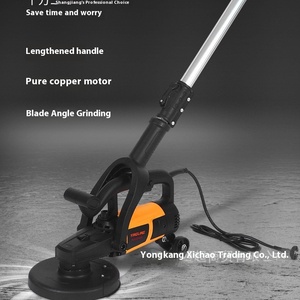 Ponceuse portative sans poussière à grain grossier pour le plâtrage des murs en mortier et les sols en béton, machine ZX16, raboteuse murale motorisée ZX16 - Product Image 6