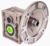 Réducteur à vis sans fin horizontal triphasé 38 kW entraîné par moteur avec roue à vis sans fin et vis sans fin, personnalisable ODM, rapport 1:1, 5 CV