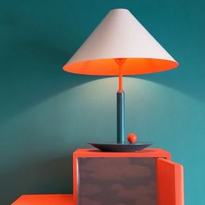 Hot Sale Marble Steel Base <b>Bedside</b> Modern <b>Table</b> Lamp Modern Lampshades <b>Table</b> Lamp Fashion Desk Lamp - Product Image 5