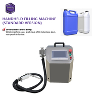 Équipement de remplissage industriel portatif semi-automatique pour liquides, avec performance de remplissage stable pour bouteilles et seaux