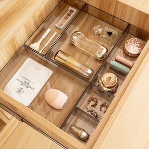 Boîte de rangement en plastique transparente, rectangulaire, empilable, pour cuisine et bureau, 400g, fabriquée à Taizhou - Product Image 2