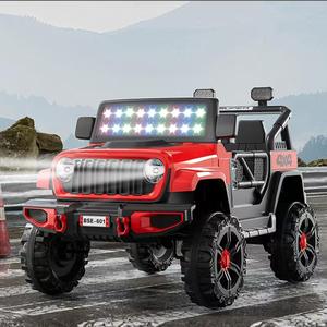 Voiture à pédales pour enfants, <span class=keywords><strong>2</strong></span> places, nouveau design, unisexe, <span class=keywords><strong>2</strong></span>-7 ans, avec contrôle du volume musical, fonctionne sur batterie, vente en gros - Product Image 3