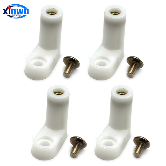 XinWu XW-23 White PCB Plastic Support Insulation Column L-type Screw Nylon Spacer for Computer Motherboard