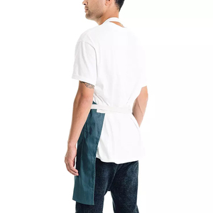 Grembiule professionale con bavaglino da cuoco o da Server impermeabile 100% poliestere con tasche con cinturini regolabili - Product Image 2