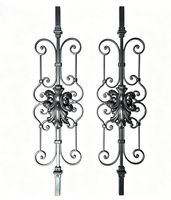 Grille coulissante en acier moderne, durable et écologique pour balcon, villa, terrasse, portail décoratif, accessoires de rampe d'escalier