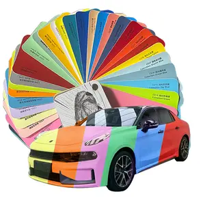 color changing film extinction Series PET car packaging vinyl roll body color changing film car tinting film
