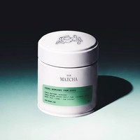 Boîte à matcha ronde sur mesure, en fer blanc de qualité alimentaire, hermétique et opaque, pour le stockage de poudre de matcha, coffret cadeau, emballage recyclable