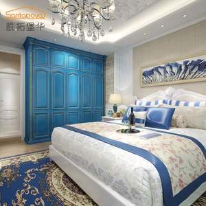 Armoire à vêtements, matériaux modernes, armoires de chambre à coucher, design antique, armoires en bois pour villa de luxe - Product Image 4