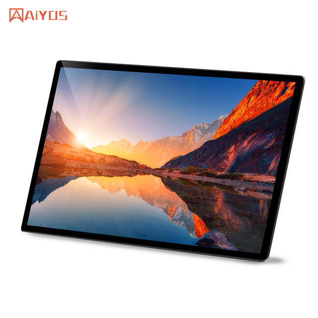 15.6" Capacitive Touchscreen Android Advertising Tablet with POE Wall Mount 2GB RAM/32GB Storage for Indoor Use