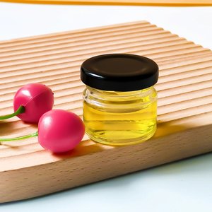 Mini pot Mason bocal avec couvercle réutilisable pour gelée confiture dessert épices <span class=keywords><strong>miel</strong></span> assaisonnement bougies douche - Product Image 5