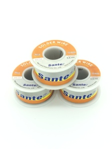 Alambre de Soldadura <span class=keywords><strong>Santer</strong></span> 65/35 de Alta Calidad 2024, Excelente Rendimiento de Soldadura, Sin Limpieza, 0.6mm 800g, Fundente de Estaño Activado con Resina - Product Image 2