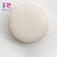 Boutons en cuir noir pour manteau en cuir pour femme café marron-Attaches décoratives de qualité supérieure pour vestes et manteaux