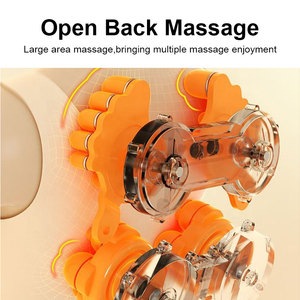 Cojín de Masaje con Vibración para Todo el Cuerpo, con Rodillo de Calor y Luz Roja <span class=keywords><strong>Shiatsu</strong></span>, para Uso en Casa y en el Automóvil - Product Image 2