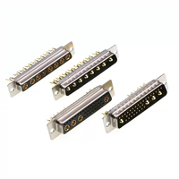 Conectores D-Sub de alta corriente macho y hembra con pines 2W2 2V2 3W3 7W2 5W5 8W8 9W4 17W2