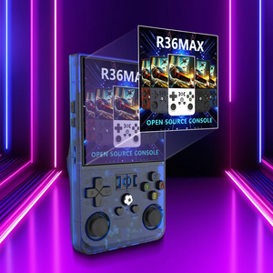 Reproductor de vídeo portátil de bolsillo con pantalla IPS de 4,0 pulgadas, 64GB, 128GB, juegos para niños, regalo R36MAX, consola de juegos portátil Retro <span class=keywords><strong>Android</strong></span> - Product Image 4